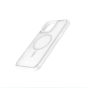 TRUSMI iPhone 11 TPU+PC Magnetic Skin-friendly Matte Phone Case Transparent White