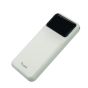 TRUSMI PB02-02 PD22.5W 10000mAh Power Bank with Digital Display USB & Type-C White