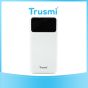 TRUSMI PB02-04 PD22.5W 20000mAh Power Bank with Digital Display USB & Type-C White