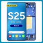 Samsung S25 LCD with Touch + Frame After Market OLED Navy
