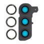 Samsung S25 5G Back Camera Lens With Cover Bezel Ring (Blue Black)
