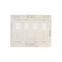 A16-A18 Pro U-APU9 0.10MM CPU RAM BGA Reballing Stencil iPhone 15 Pro Max (Amaoe)