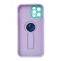 Brilliance LUX For iPhone 13 Pro Hawkeye Small Tail Case Purple and Green