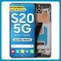 Samsung S20 5G LCD with Touch + Frame Cloud White (Compatible w/ Verizon 5G UW Model) (Refurbished)