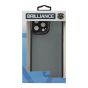 Brilliance LUX For iPhone 13 Pro Max 3D Electroplating with camera protector Case Black