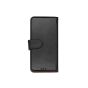 TRUSMI iPhone 16 Pro Max Cowhide Leather Wallet Case with Card Slot Black