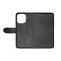 TRUSMI iPhone 16 Pro Max Cowhide Leather Wallet Case with Card Slot Black