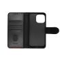 TRUSMI iPhone 14 Pro Max Cowhide Leather Wallet Case with Card Slot Black