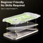 AlignMaster Protector Kit For iPhone 15 Pro Max Premium Tempered Glass in Retail Packaging