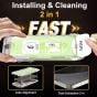 AlignMaster Protector Kit For iPhone 15 Premium Tempered Glass in Retail Packaging