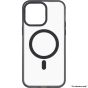 Brilliance LUX for Iphone 15 Plus 2.0 Imitation Hardware Inside Magnetic Suction Acrylic Case Black