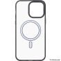 Brilliance LUX for Iphone 15 Pro Max 2.0 Imitation Hardware Inside Magnetic Suction Acrylic Case Black