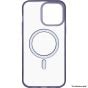 Brilliance LUX for Iphone 15 Pro Max Frosted acrylic magnetic case Purple