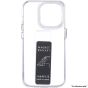 Brilliance LUX iPhone 14 Plus Acrylic Belt Case White