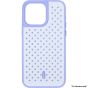 Brilliance LUX for Iphone 15 Plus Honeycomb Color Changing Thermal Case Purple