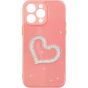 Brilliance LUX For iPhone 14 Pro Precise Hole Inner Anti-Drop Glue Two-In-One Case Pink