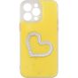 Brilliance LUX For iPhone 14 Pro Precise Hole Inner Anti-Drop Glue Two-In-One Case Yellow