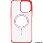 Brilliance LUX for Iphone 15 Plus Frosted acrylic magnetic case red