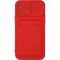 Brilliance LUX iPhone 12 PRO Push window card case Red