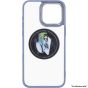 Brilliance LUX for Iphone 15 Pro Max Magnetic holder case Baby blue