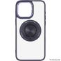 Brilliance LUX for Iphone 15 Pro Max Magnetic holder case Purple