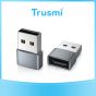 TRUSMI USB to Type-C OTG Charging Audio Adapter