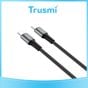TRUSMI 66W Type C to Type C Braided Cable (1.2M)
