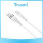 TRUSMI USB to Type C White Cable (1M)