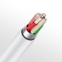TRUSMI USB to Type C White Cable (1M)