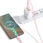 TRUSMI 60W Type C to Type C Pink Cable (1M)