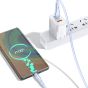 TRUSMI 60W Type C to Type C Blue Cable (1M)