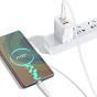 TRUSMI 100W Type C to Type C White Cable (1M)