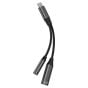 TRUSMI Type C to Type C+3.5mm Audio Adapter Cable