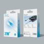 TRUSMI 27W Type C To iPhone Braided Charging Cable White 2M
