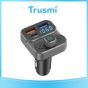 TRUSMI 54W USB & Type C Car Adapter with FM Transmitter