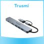 TRUSMI 8 In 1 Type-C Multifunctional Docking Station