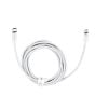 TRUSMI 27W Type C To iPhone Braided Charging Cable White 2M