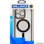 Brilliance LUX For iPhone 14 Pro Max Electroplated Magnetic Case Black