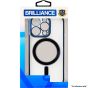 Brilliance LUX For iPhone 14 Pro Max Electroplated Magnetic Case Blue