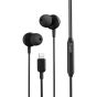 TRUSMI Wired Earphone For iPhone Black