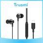 TRUSMI Wired Earphone For iPhone Black