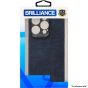 Brilliance LUX For iPhone 13 Pro Eye Protection Four-Pack Edge Leather Case Blue
