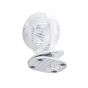 TRUSMI HA03-011 Bubble Planet Table Clip Fan White