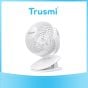 TRUSMI HA03-011 Bubble Planet Table Clip Fan White