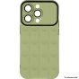 Brilliance LUX iPhone 12 Black Frame Gradient Case Green