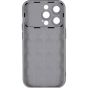 Brilliance LUX iPhone 15 Plus Black Frame Gradient Case Light Brown