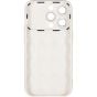 Brilliance LUX iPhone 15 Plus Black Frame Gradient Case Cream