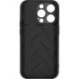 Brilliance LUX iPhone 15 Woven Pattern Case Black
