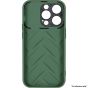 Brilliance LUX iPhone 14 Pro Max Woven Pattern Case Green