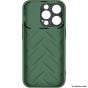 Brilliance LUX iPhone 14 Pro Woven Pattern Case Green